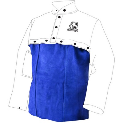 Black Stallion AL1020-BL SIDE SPLIT COWHIDE LEATHER 20" WELDING BIB