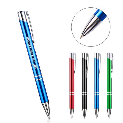 Elegant Gloss Finish Aluminum Ballpoint Pen