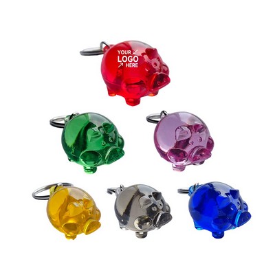 Solid Piggy Keychain