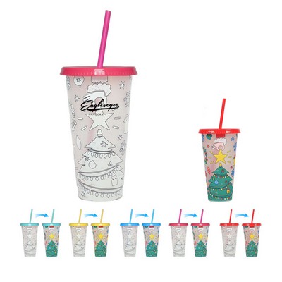 24oz Color Changing Cup