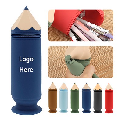 Innovative Pencil Design Silicone Pen Case