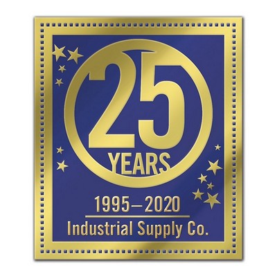 Fosler® Seals Digital Rectangle Anniversary Seals