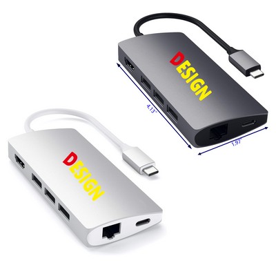 USB C Hub Multiport Adapter