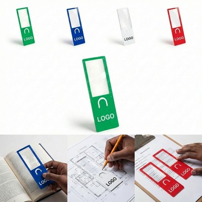 PVC Bookmark with 3X Magnifier