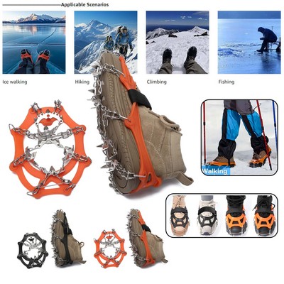 Footwear Traction for Winter Trail Hiking