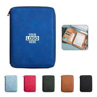 Zippered Loose Leaf Notebook