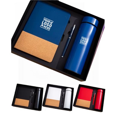 3-in-1 Cork Eco-Friendly Business Gift Set