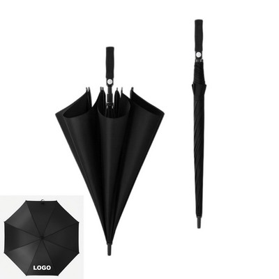 Straight Handle Unisex Automatic Golf Umbrella