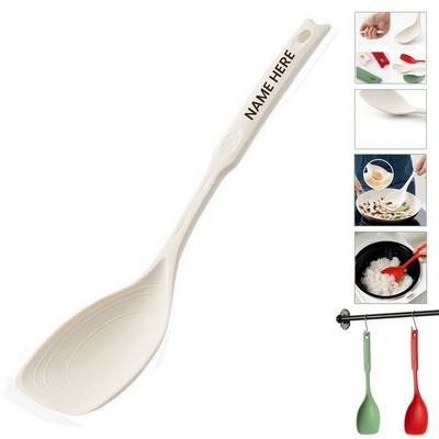 Non Stick Cooking Silicone Spatula with Anti Slip Handle