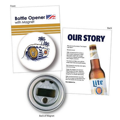 Bottle Opener w/Magnet