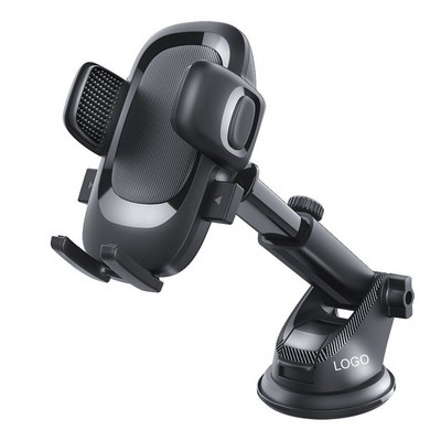 "Hyper-Grip" 3-in-1 Car Mount Dual-Action Suction & Vent Hybrid High-Aesthetic