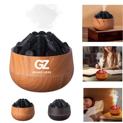 Flame Essential Diffuser Bonfire Humidifier