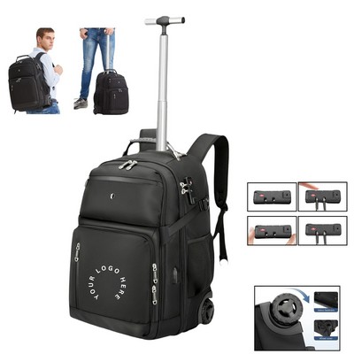 Rolling Vacuum Travel Backpack