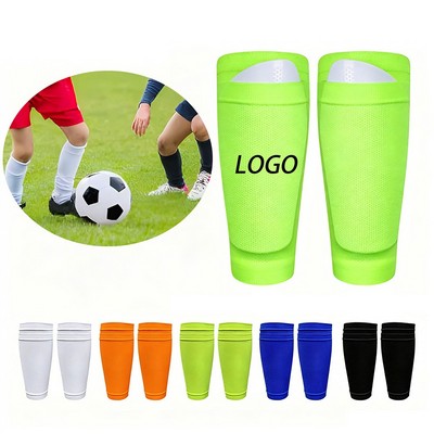 Breathable Protective Gear Soccer Shin Guard Sleeves
