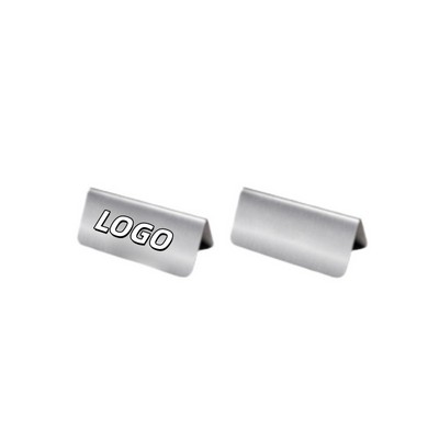 Stainless Steel Table Sign