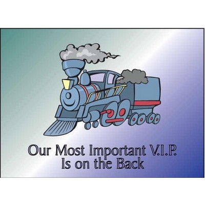 Steam Engine Rectangle Hand Mirror (2"x3")