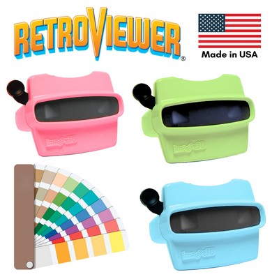 RETROVIEWER® Classic 3D Reel Viewer - CUSTOM COLOR