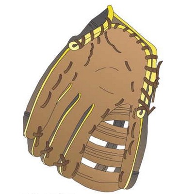 Baseball Glove Maxi Magnet (4 Square Inch)