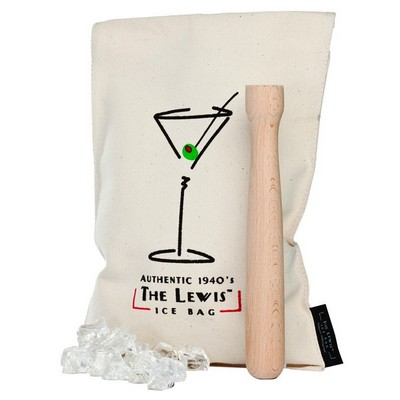 The Lewis™ Ice Bag w/Beechwood Brown Muddler