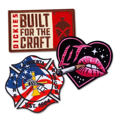 3" Embroidered Patch (100%)