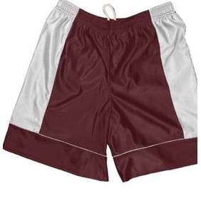 Youth 7" Inseam Dazzle Athletic Short w/ Contrast Side Panel & Piping