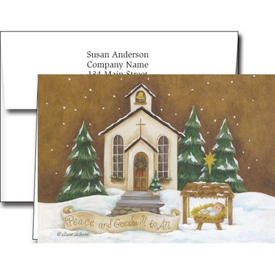 Holiday Greeting Cards w/Imprinted Envelopes