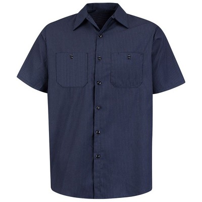Red Kap™ DuraStripe® Short Sleeve Work Shirt