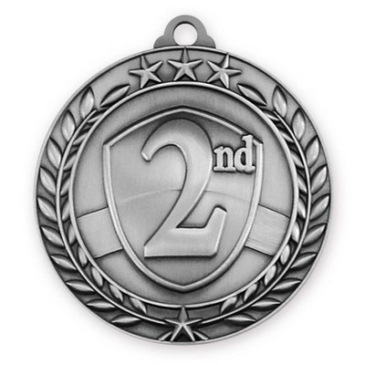 3D Sports & Academic Medal/Second Place