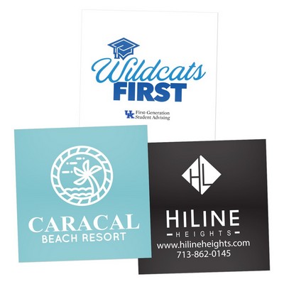 6" Square Sticker