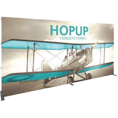 Hopup™ 15' Full Height Straight Display Front Graphic