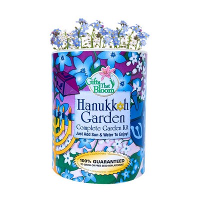 Hanukkah Garden in Eco-Friendly Grocan
