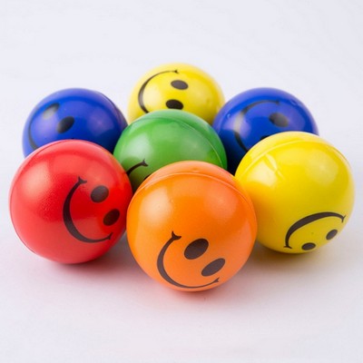 2 1/2" Custom Logo PU Foam Round Stress Ball