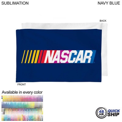 48 Hr Quick Ship - Plush Velour Terry Cotton Blend Colored Sports, Sweat Towel, Sublimated (12"x18")