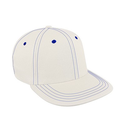 Twill Velcro® Prostyle Hat w/Contrast Stitching