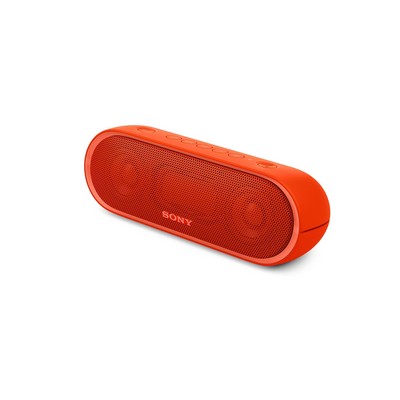 Sony® Water-Resistant Super Bass Portable Party Speaker (Red)