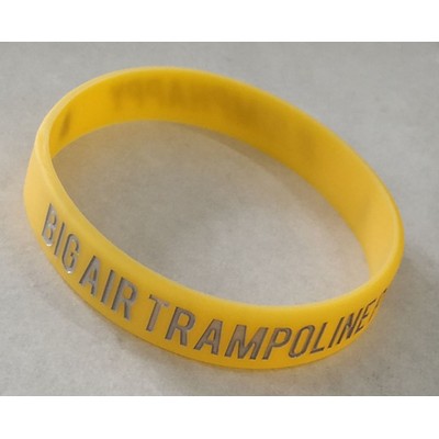 DIY Customized Embossed and Color Filled Silicone Bracelet