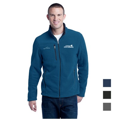 Eddie Bauer® Full-Zip Fleece Embroidered Jacket