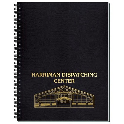 Embossed Alligator Textured Journal w/50 Sheets (8 ½"x 11")