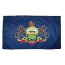 Pennsylvania Indoor Parade Flag w/Pole Hem (4'x6')