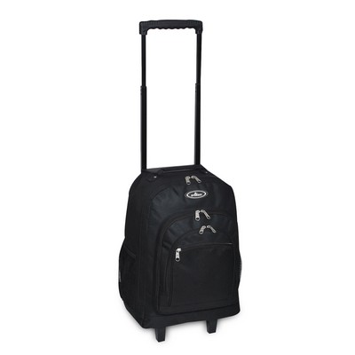 Everest® Wheeled Backpack, 29L, Black