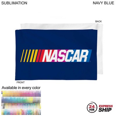 24 Hr Express Ship-Plush and Soft Velour Terry Cotton Blend Sports, Sweat Towel, Sublimated 12"x18"