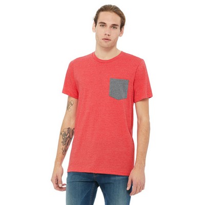 Bella+Canvas Mens Jersey Pocket Tee