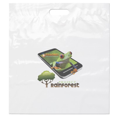 Die Cut Handle Bag - Dynamic Color (18" x 20" x 4")