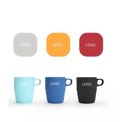 Silicone Collapsible Travel Cup with Lids