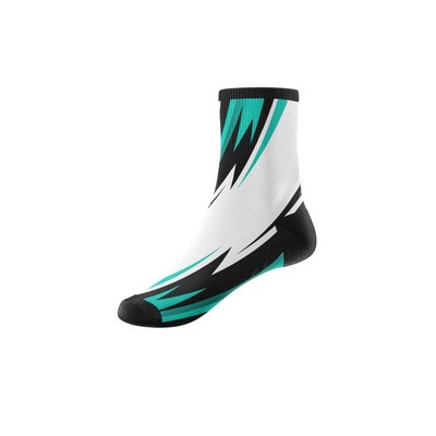 Youth 360 Digital Cotton-Blend Quarter Socks