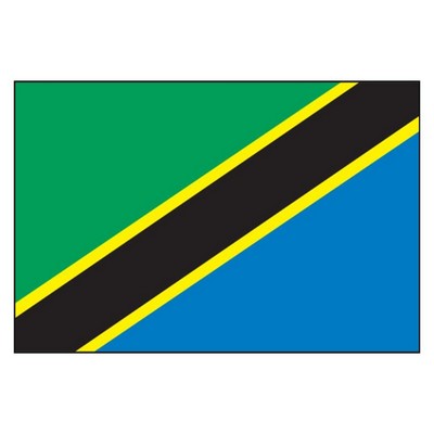 United Republic of Tanzania National Flag (4'x6')