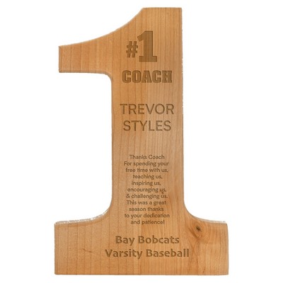 Alder #1 Plaque