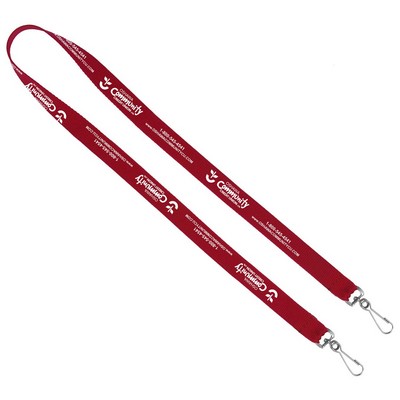 3/4" Nylon Double Ended Lanyard