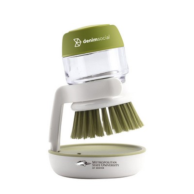 Dish Brush with Soap Dispenser