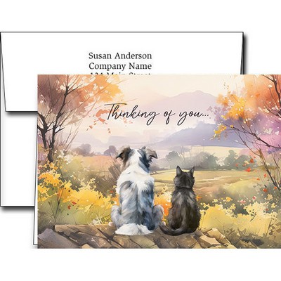 Sympathy Greeting Cards w/Imprinted Envelopes